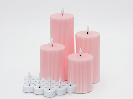 Rosé Glow + Lumièra LED combi set